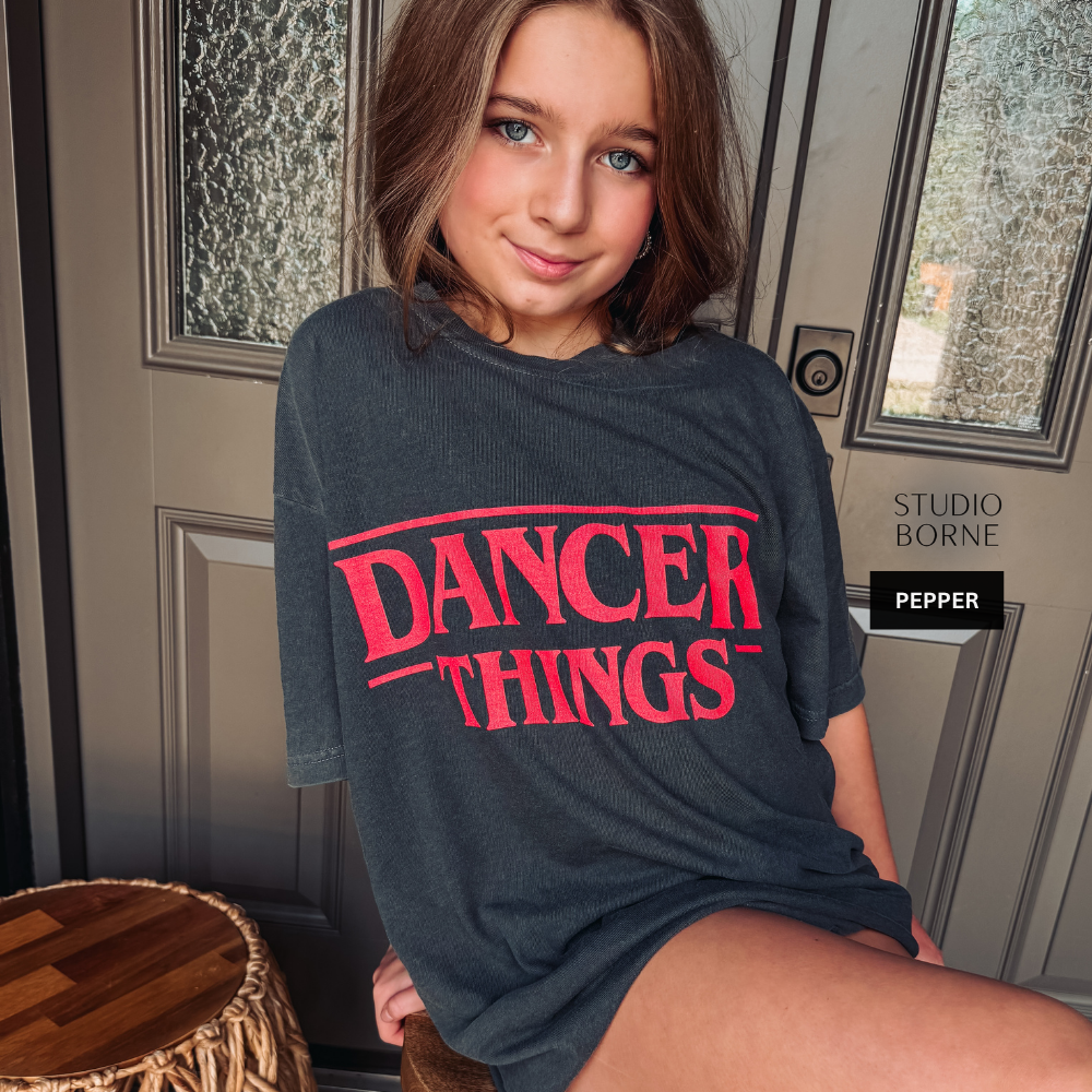 Adult Comfort Colors Dancer Things T-Shirt